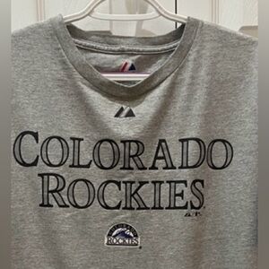 Gray Colorado Rockies T-Shirt